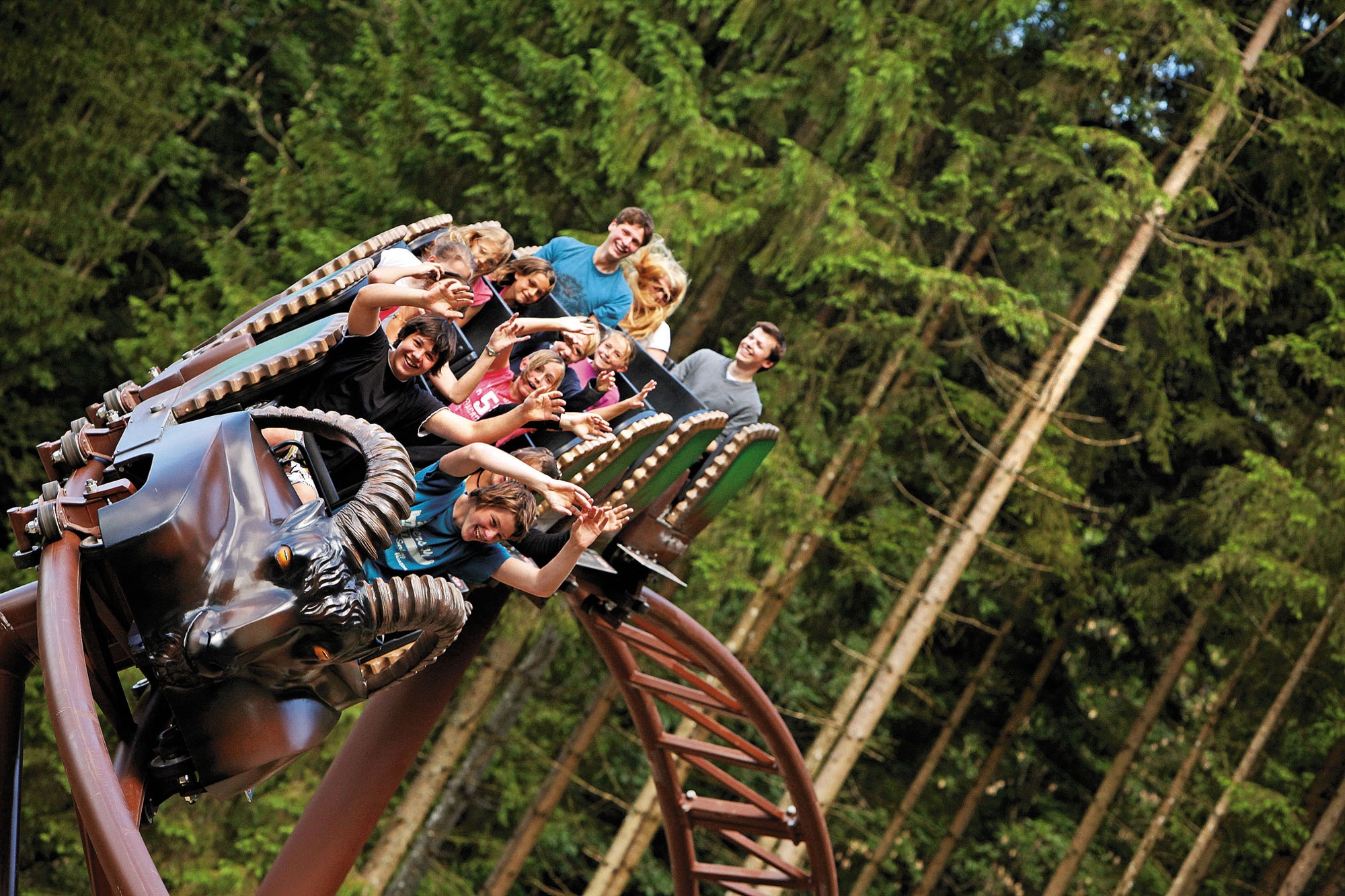 Mountain Roller Coaster